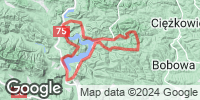 Track GPS Naokoło Jeziora Rożnowskiego